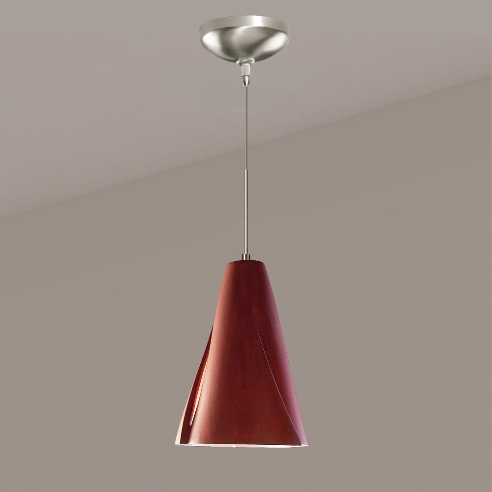 Whirl Low Voltage Mini Pendant Red Rock (12V Dimmable MR16 LED (Bulb included))