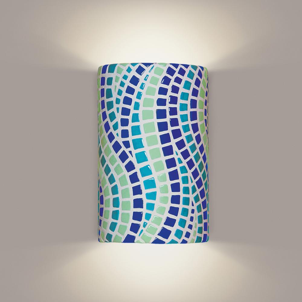 Channels Wall Sconce Multicolor (Wet Sealed Top, E26 Base LED (Bulb included))