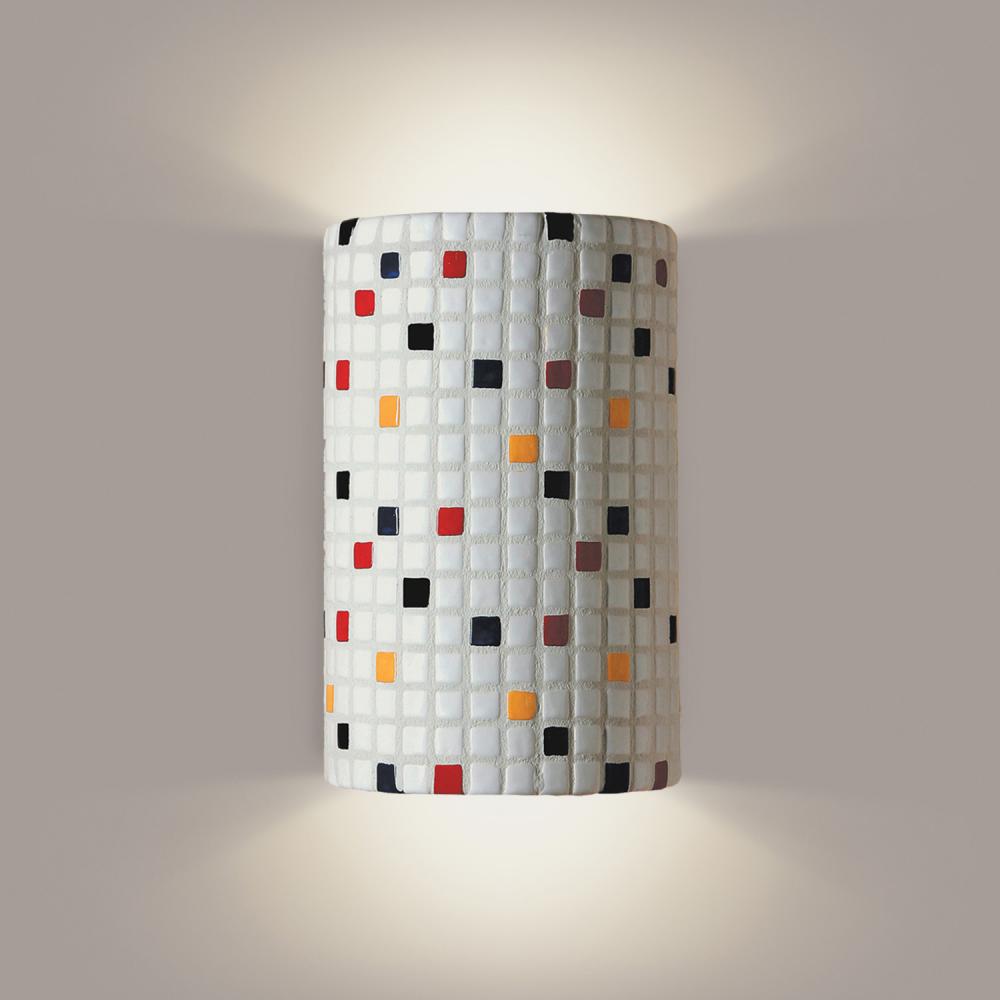 Confetti Wall Sconce Multicolor (Wet Sealed Top, E26 Base LED (Bulb included))
