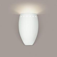 A-19 1503-1LEDE26-A32 - Grenada Wall Sconce: Cream Satin (E26 Base Dimmable LED (Bulb included))