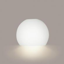 A-19 1601D-1LEDE26-A32 - Bonaire Downlight Wall Sconce: Cream Satin (E26 Base Dimmable LED (Bulb included))
