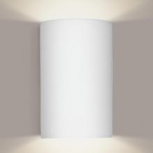 A-19 218-WETST-2LEDE26-A31 - Great Tenos Wall Sconce: Satin White (Wet Sealed Top, E26 Base LED (Bulb included))