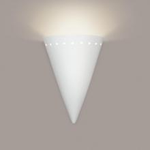 A-19 803 - Zealandia Wall Sconce: Bisque