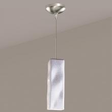 A-19 LVMP23-WC-LEDMR16 - Magma Low Voltage Mini Pendant White Crackle (12V Dimmable MR16 LED (Bulb included))
