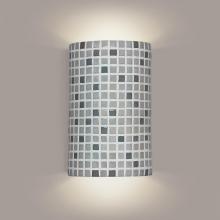 A-19 M20308-GY-WETST-1LEDE26 - Confetti Wall Sconce Grey (Wet Sealed Top, E26 Base LED (Bulb included))