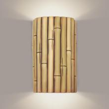 A-19 N20301-NA-WETST-1LEDE26 - Bamboo Wall Sconce Natural (Wet Sealed Top, E26 Base LED (Bulb included))