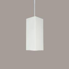 A-19 P1801-A1-WCC - Timor Pendant: Clay (White Cord & Canopy)