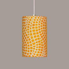 A-19 PM20302-SY-WCC-1LEDE26 - Channels Pendant Sunflower Yellow (White Cord & Canopy)