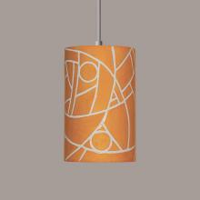 A-19 PM20303-SY-WCC-1LEDE26 - Picasso Pendant Sunflower Yellow (White Cord & Canopy)