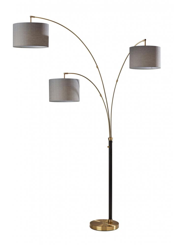 Bergen 3-Arm Arc Lamp