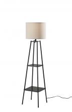Adesso SL1173-01 - Adrian Shelf Floor Lamp