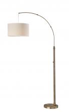 Adesso SL1187-21 - Barton Arc Lamp - Antique Brass