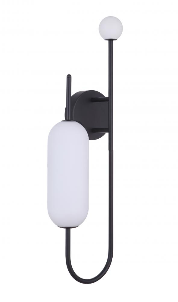 Tuli LED Wall Sconce in Flat Black