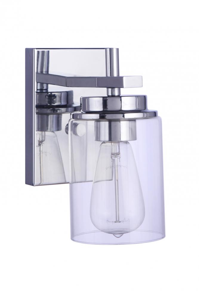 Reeves 1 Light Wall Sconce in Chrome