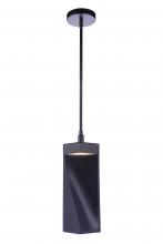 Craftmade P990FB-LED - Drama LED Mini Pendant in Flat Black