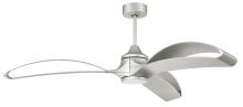 Craftmade BDX60PN3 - 60"  Bandeaux Fan Painted Nickel, Painted Nickel Finish Blades, light kit Included (Optional)