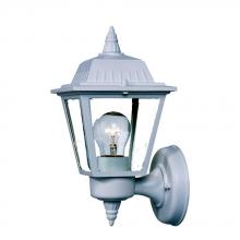 Acclaim Lighting 5005TW - Builder's Choice Collection Wall-Mount 1-Light Outdoor Textured White Light Fixture