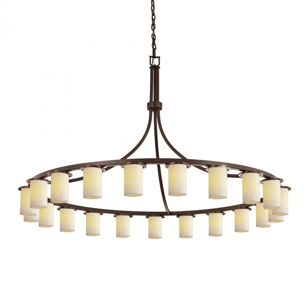 Dakota Downlight 21-Light 1-Tier LED Chandelier