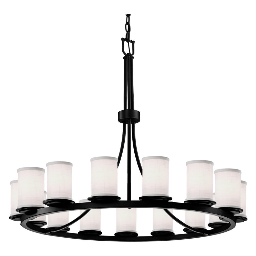 Dakota 15-Light 1-Tier Ring LED Chandelier