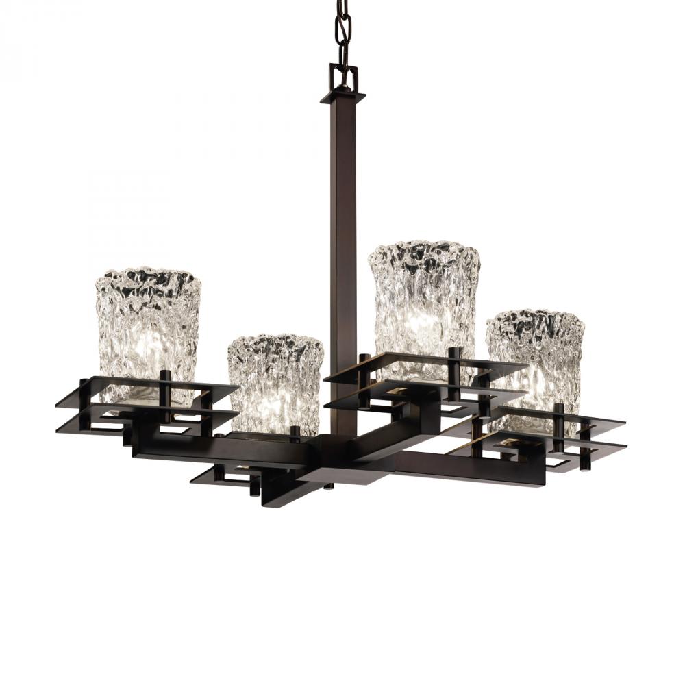 Metropolis 4-Light Chandelier