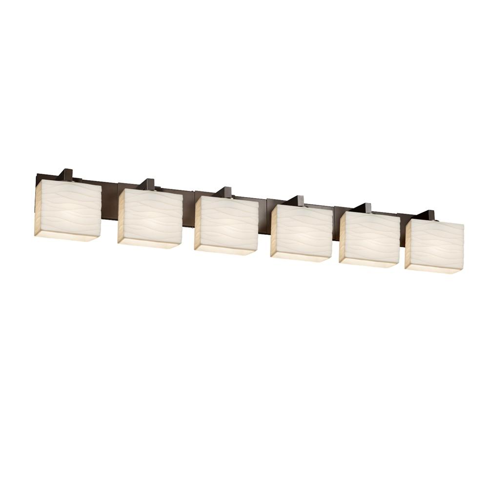 Modular 6-Light Bath Bar