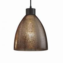 Justice Design Group FSN-8814-18-MROR-DBRZ-BKCD - Large 1-Light Pendant