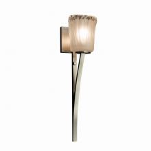 Justice Design Group GLA-8791-16-WTFR-NCKL - Sabre 1-Light Wall Sconce