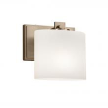 Justice Design Group FSN-8447-30-OPAL-BRSS - Era ADA 1-Light Wall Sconce