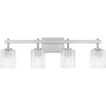 Quoizel BTH8631BN - Brenthouse 4-Light Brushed Nickel Bath Light