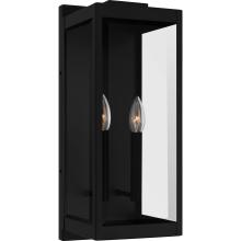 Quoizel EVR8407EK - Eastover 2-Light Earth Black Outdoor Wall Lantern