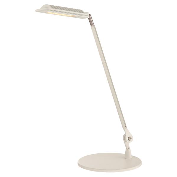 LED Desk Lamp; 8.4W; 4000K; 600 Lumens; White Finish