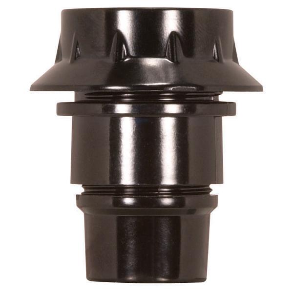 Candelabra European Style Socket; 4 Piece; 1/2 Uno Thread And Ring With Shoulder; 1/8 IP Screw