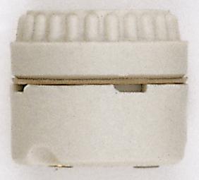 Two Piece Medium Base Porcelain Sign Receptacle; Screw Terminals; 1-1/2" Height; 1-3/4"