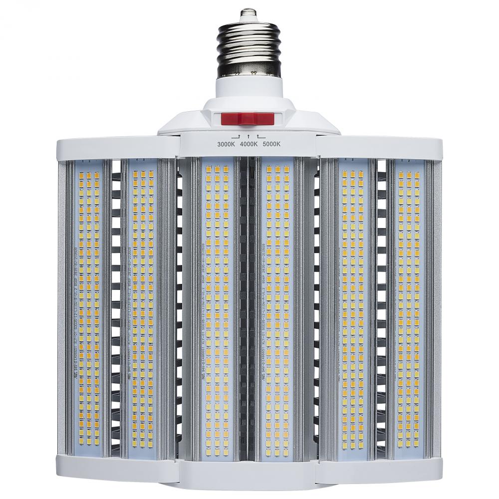 LED Shoe Box Lamp; 90/100/110 Wattage Selectable; 3K/4K/5K CCT Selectable; 120-277 Volt; White