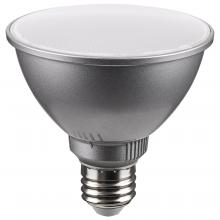 Satco Products Inc. S11582 - 11 Watt PAR30SN LED; Medium Base; Silver Finish; CCT Selectable; 120 Volt; 25 Degree Beam Angle