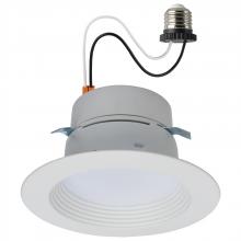 Satco Products Inc. S18800 - LED Retrofit Downlight; 5/6/7.5 Wattage Selectable; CCT and Lumens Selectable; 120 Volt; ColorQuick