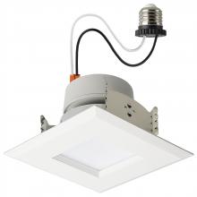 Satco Products Inc. S18802 - LED Retrofit Downlight; 5.5/6.5/8 Wattage Selectable; CCT and Lumens Selectable; 120 Volt;