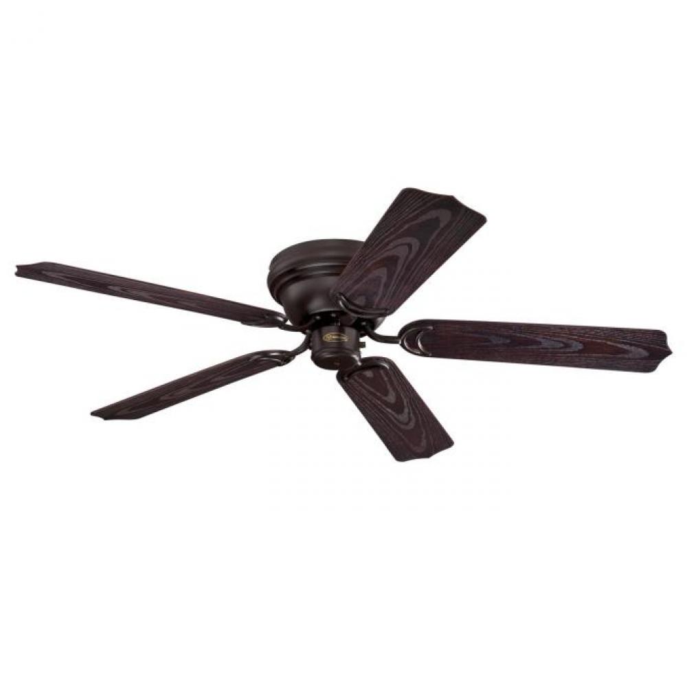 48 in. Oil Rubbed Bronze Finish Dark Walnut ABS Blades