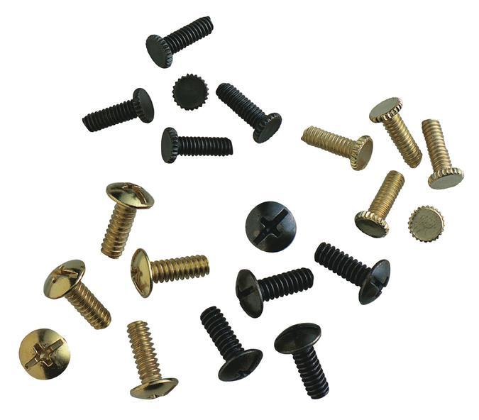 Twenty 1/2" Screws