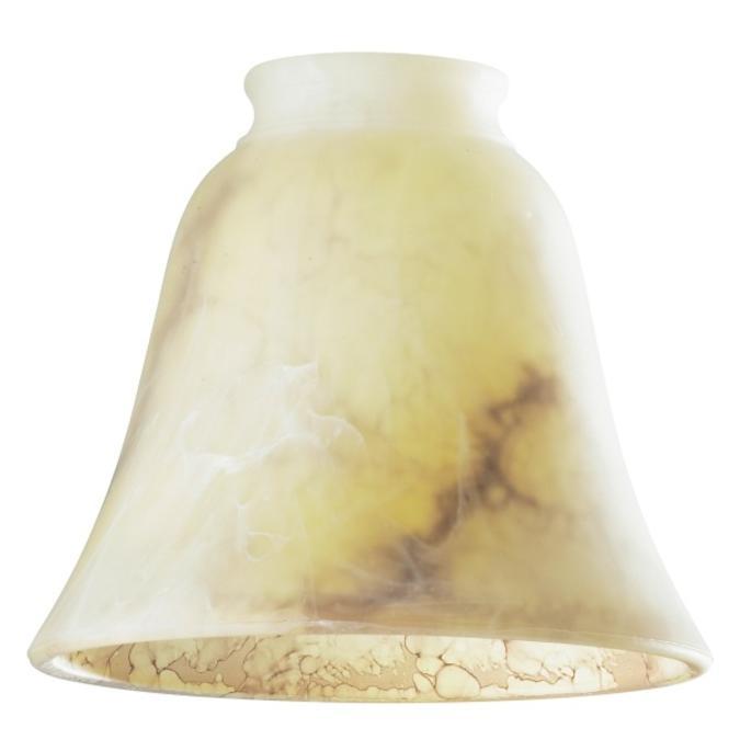 Brown Marbleized Bell Shade