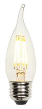 Westinghouse 5068000 - 4-1/2W CA10 Filament LED Dimmable Clear 2700K E26 (Medium) Base, 120 Volt, Card, 2-Pack