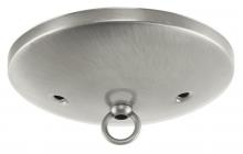 Westinghouse 7005900 - Modern Canopy Kit with Center Hole Brushed Pewter Finish