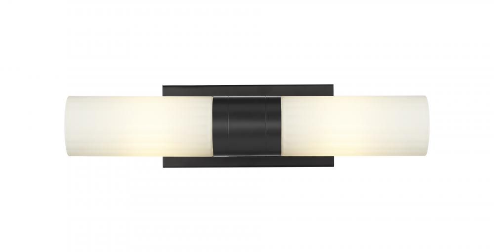 Empire - 2 Light - 5 inch - Matte Black - Bath Vanity Light