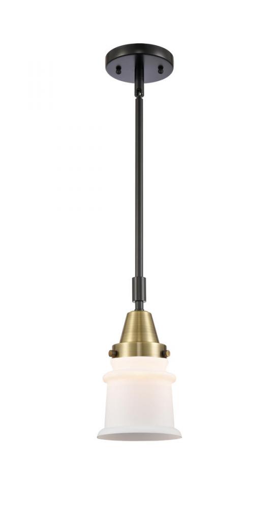 Canton - 1 Light - 7 inch - Black Antique Brass - Mini Pendant