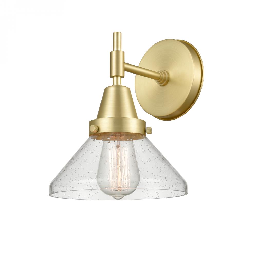 Bare Bulb - 1 Light - 3 inch - Satin Gold - Sconce