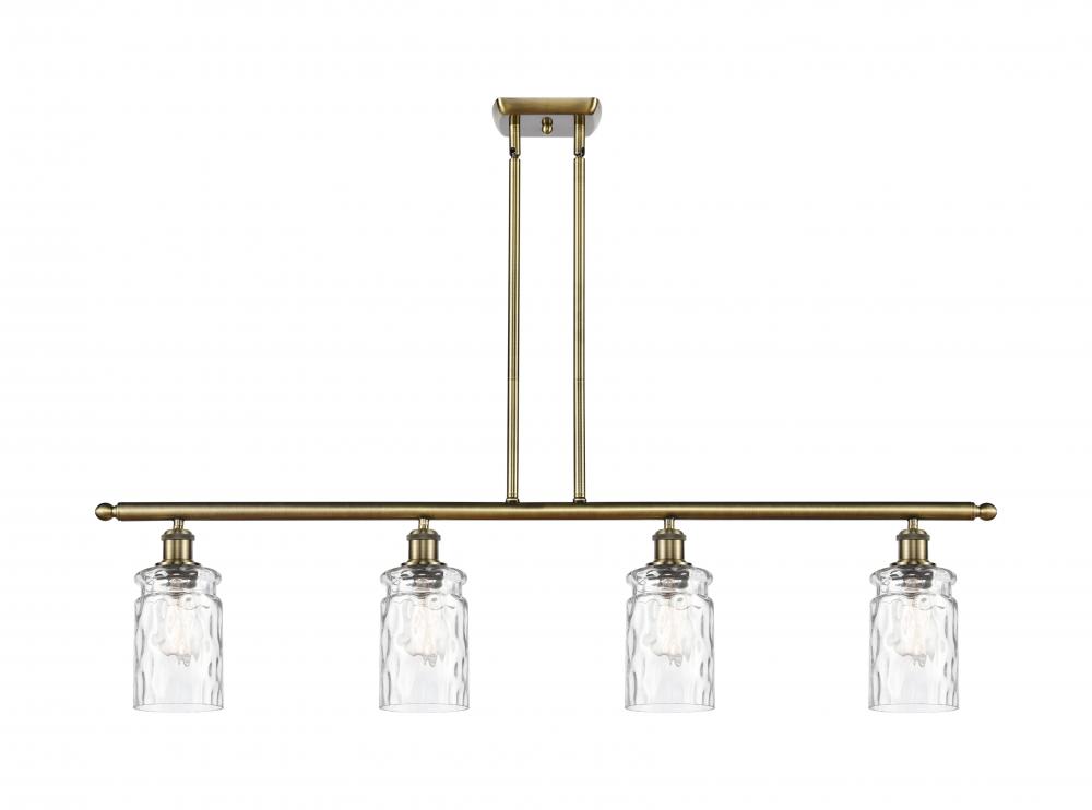 Candor - 4 Light - 48 inch - Antique Brass - Cord hung - Island Light