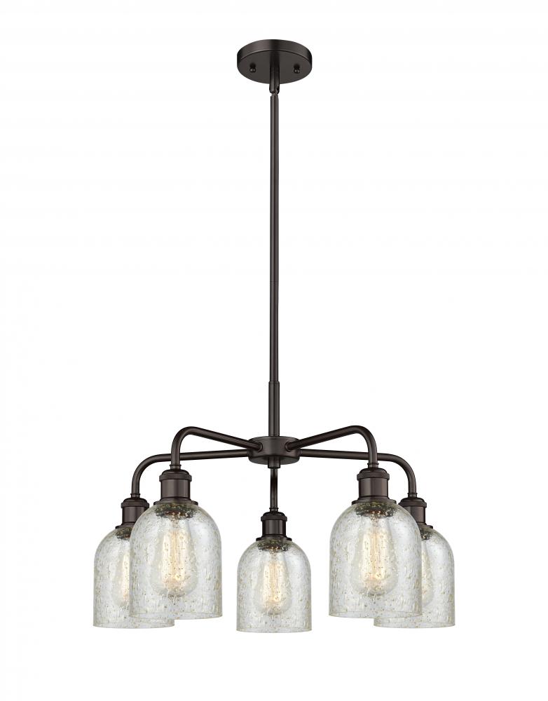 Caledonia - 5 Light - 23 inch - Oil Rubbed Bronze - Chandelier