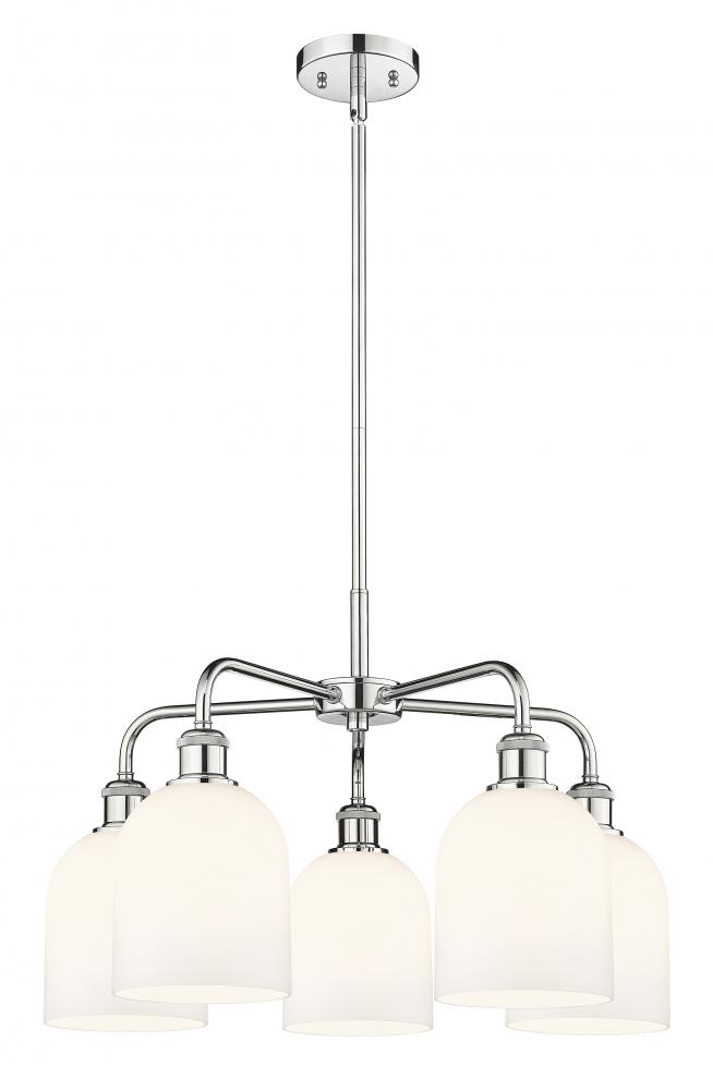 Bella - 5 Light - 24 inch - Polished Chrome - Chandelier