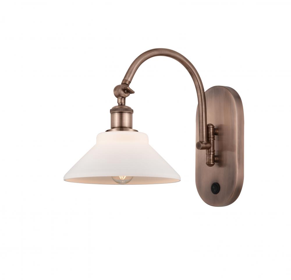 Orwell - 1 Light - 8 inch - Antique Copper - Sconce