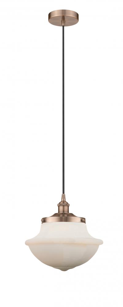 Oxford - 1 Light - 12 inch - Antique Copper - Multi Pendant